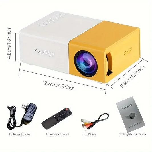 LED Home Theater Projector Small portable