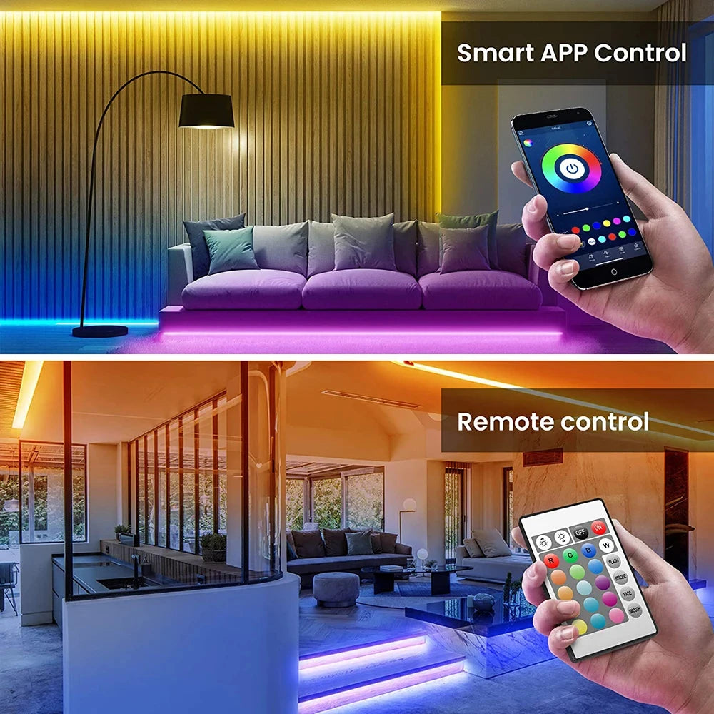 Bluetooth LED Strip Lights Smart