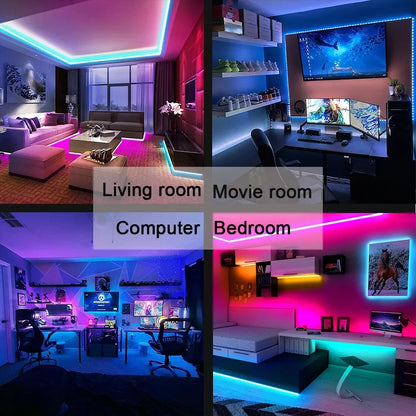 Bluetooth LED Strip Lights Smart