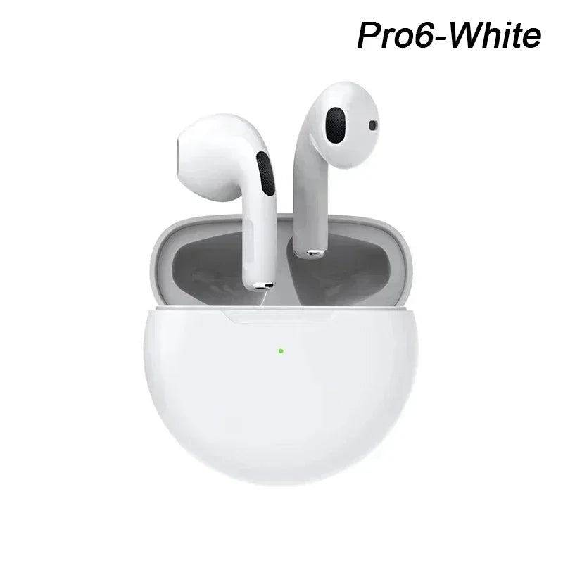 Wireless Bluetooth Headset 5.3 Headphone Mini Earphone with Mic Charging Box for Smartphone Earbuds