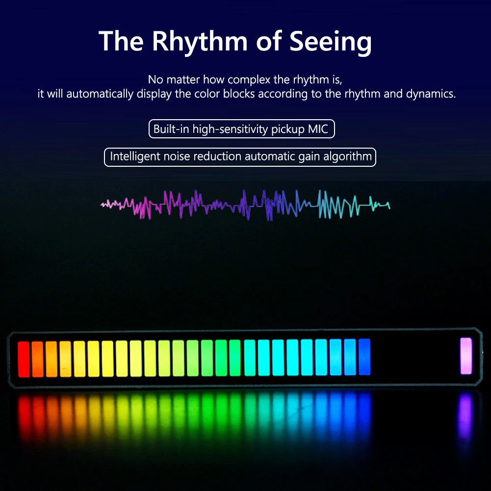 Smart RGB Symphony Sound Control LED Light Music