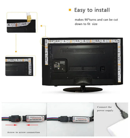 USB LED Strip Lights APP Control