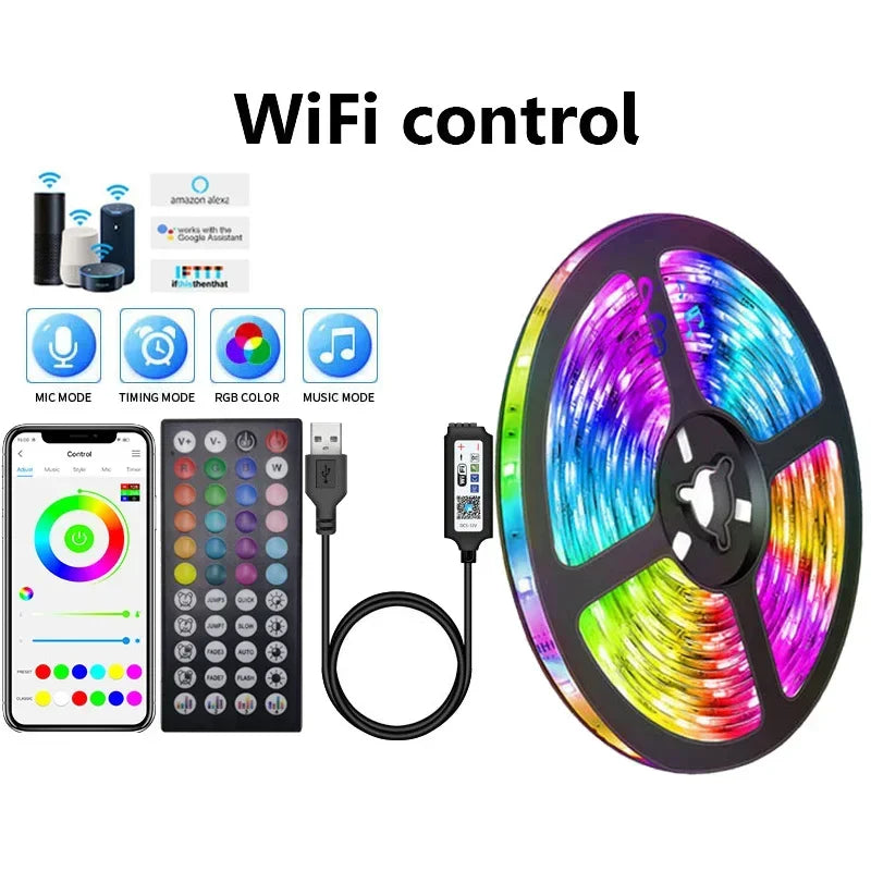 USB LED Strip Lights APP Control