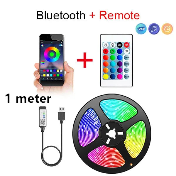 Bluetooth LED Strip Lights Smart